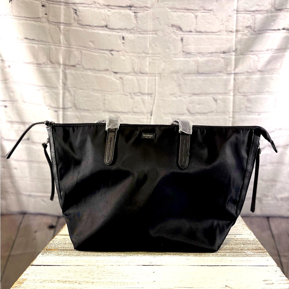 BOTKIER NEW YORK Nylon Black Roomy Tote Bag